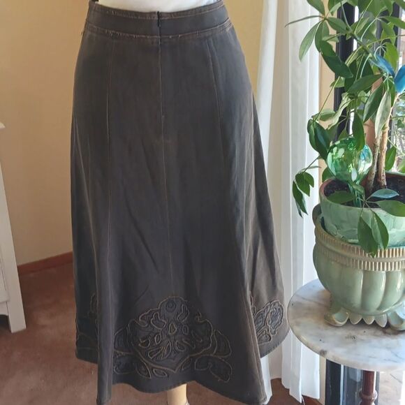 Cabi Stretch Denim Skirt - Picture 6 of 10